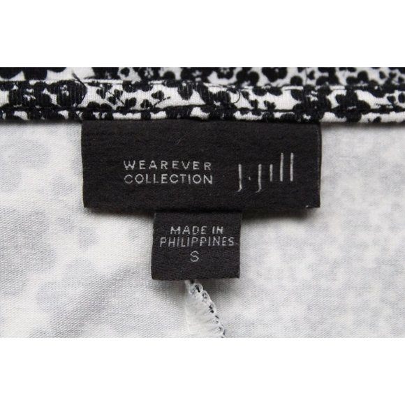 J. JILL Wearever Collection Mixed Floral Print Travel Sleeveless Dress, S Small - Picture 8 of 9